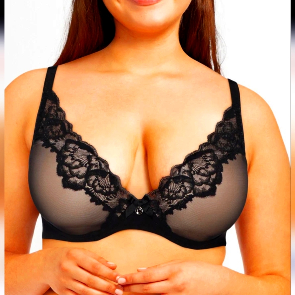 Chantelle T Shirt Bra Size 36DDDD Or 36F